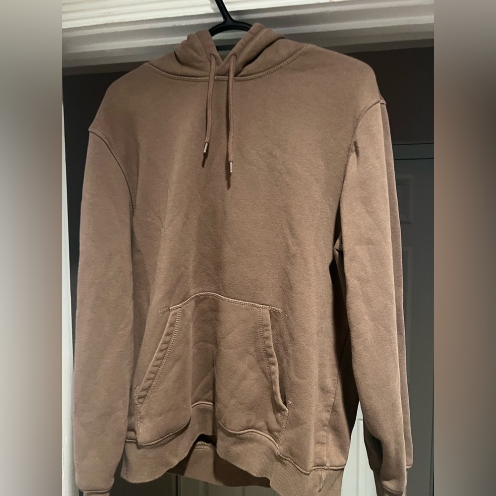 Brown H&M hoodie size M 8/10 condition